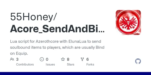 The preview image of Send and Bind, a mod by 55Honey