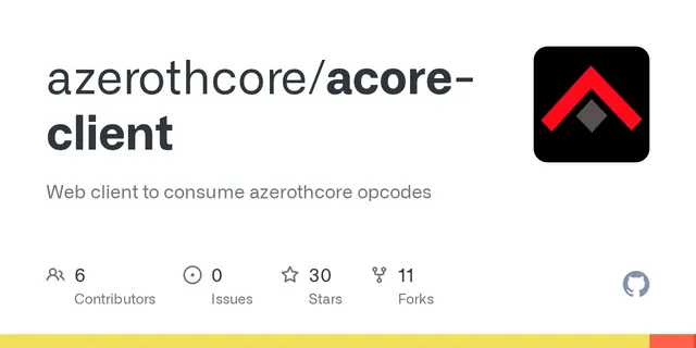 The preview image of Acore-client, a mod by Azerothcore