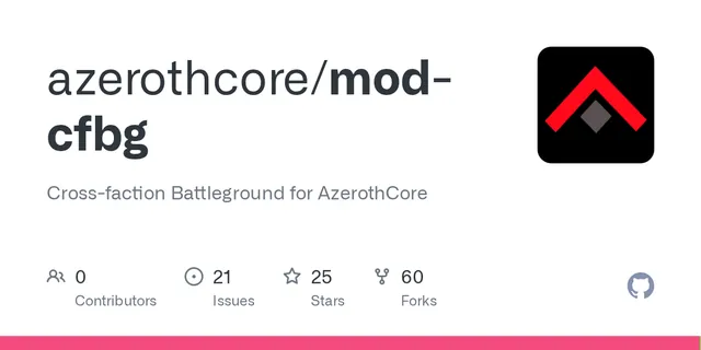 The preview image of Cross-faction Battlegrounds, a mod by Azerothcore
