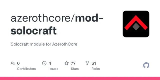 The preview image of Solocraft, a mod by Azerothcore