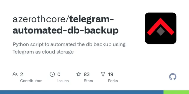 The preview image of Telegram-automated-db-backup, a mod by Azerothcore