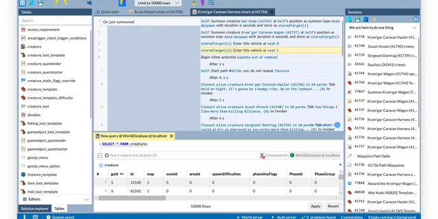 The preview image of DatabaseEditor, a mod by BAndysc