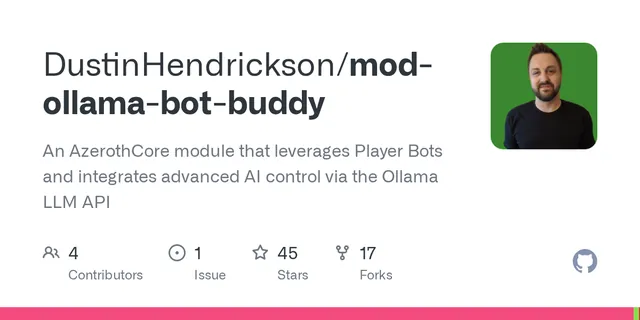 The preview image of Ollama Bot Buddy, a mod by DustinHendrickson