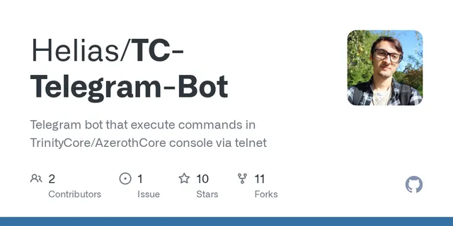 The preview image of TC-Telegram-Bot, a mod by Helias