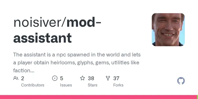 The preview image of Assistant, a mod by Noisiver