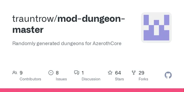 The preview image of Dungeon Master, a mod by Trauntrow
