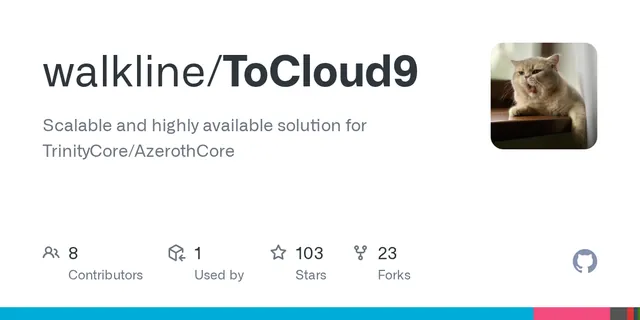 The preview image of ToCloud9, a mod by Walkline